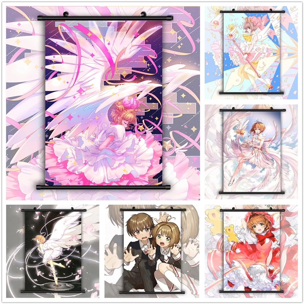 5D DIY Diamond Drawing Magic Card Girl Anime Cross Stitch Kit Full Diamond Square Diamond Embroidery Diamond Mosaic Home Decor