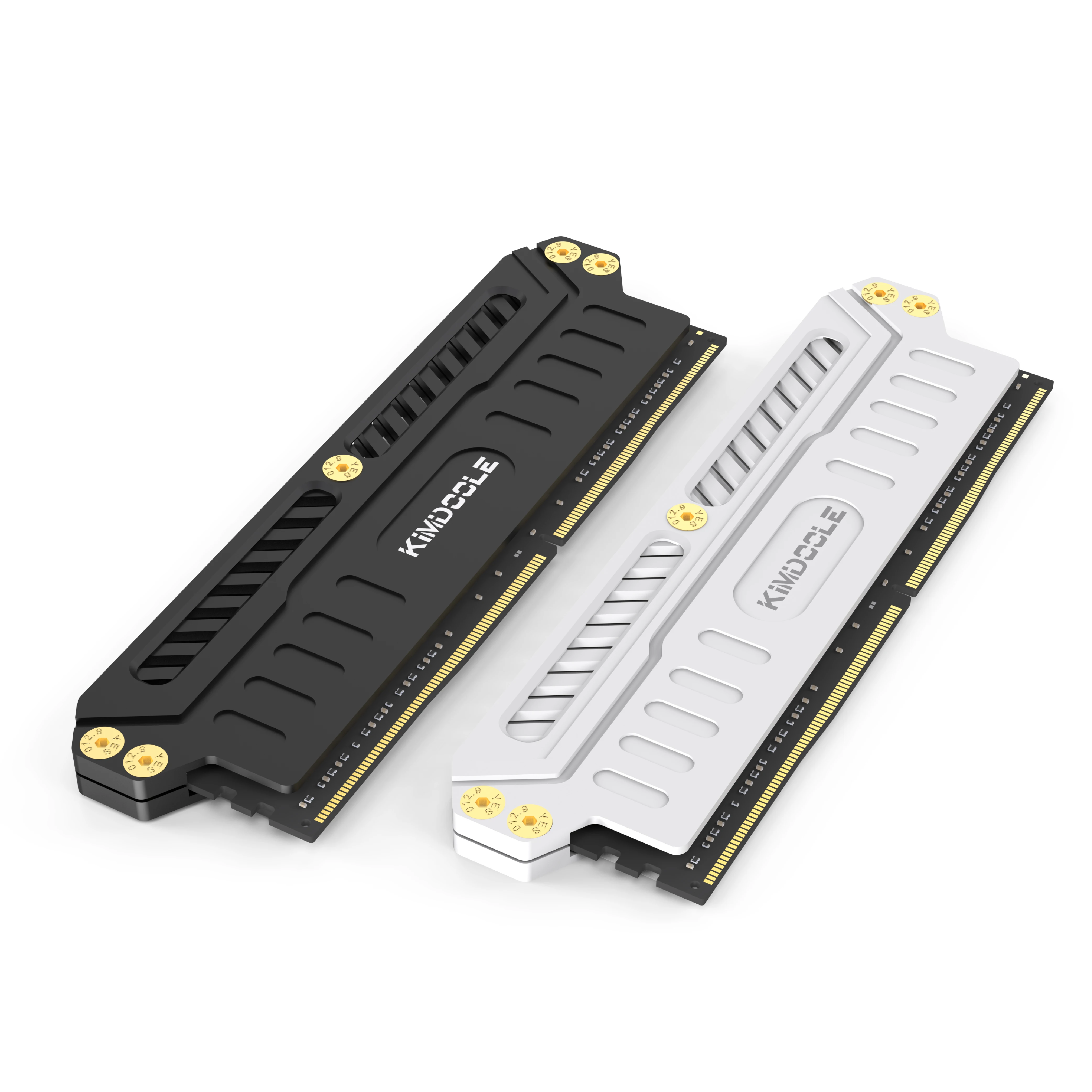 Kimdoole DDR4/DDR5 Aluminum Alloy Memory RAM Cooler Cooling Heatsink Cooling Vest for PC RAM PC Game Overclock Cooler For Ram