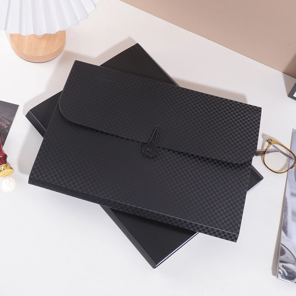 قطعة واحدة من مجلد الأكورديون الإبداعي المكون من 13 حجرة لتخزين المكاتب المدرسية المحمولة ورق أو المستندات وأساسيات المكتب #6