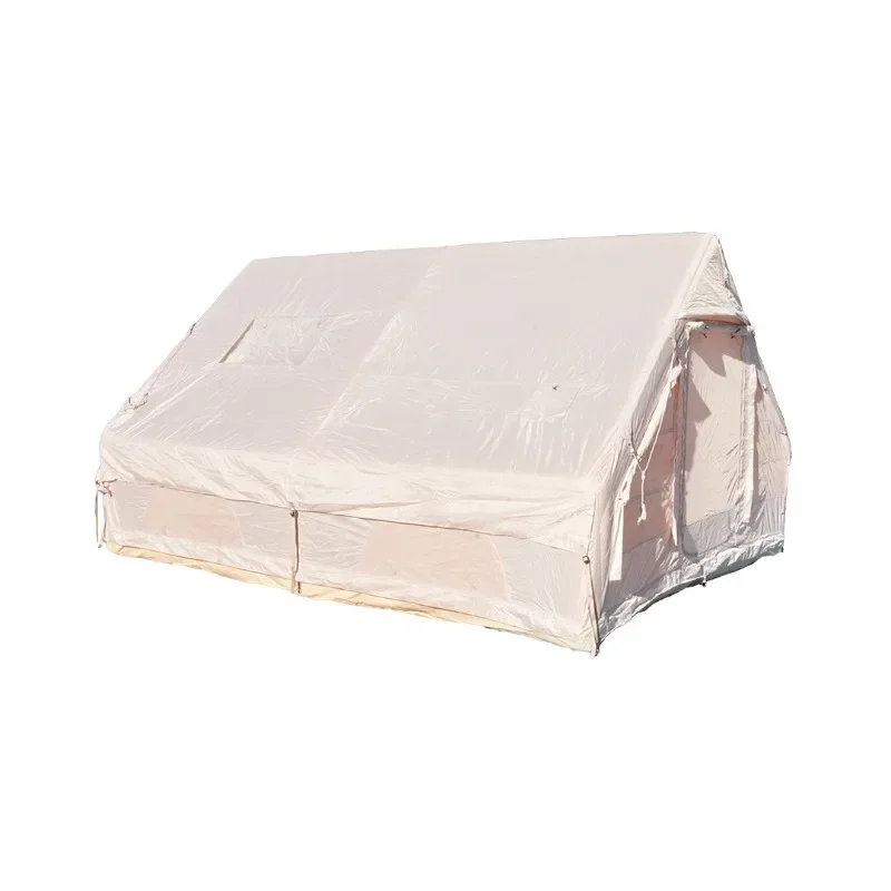 Inflatable tent, roof waterproof thickened Oxford cloth camping fully automatic inflatable tent
