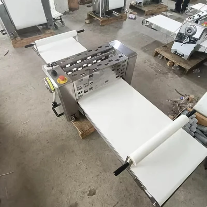 

Quality Wholesale Commercial Desktop Shortening Machine Vertical Pastry Opener Stainless Steel Dough Sheeter For Sale