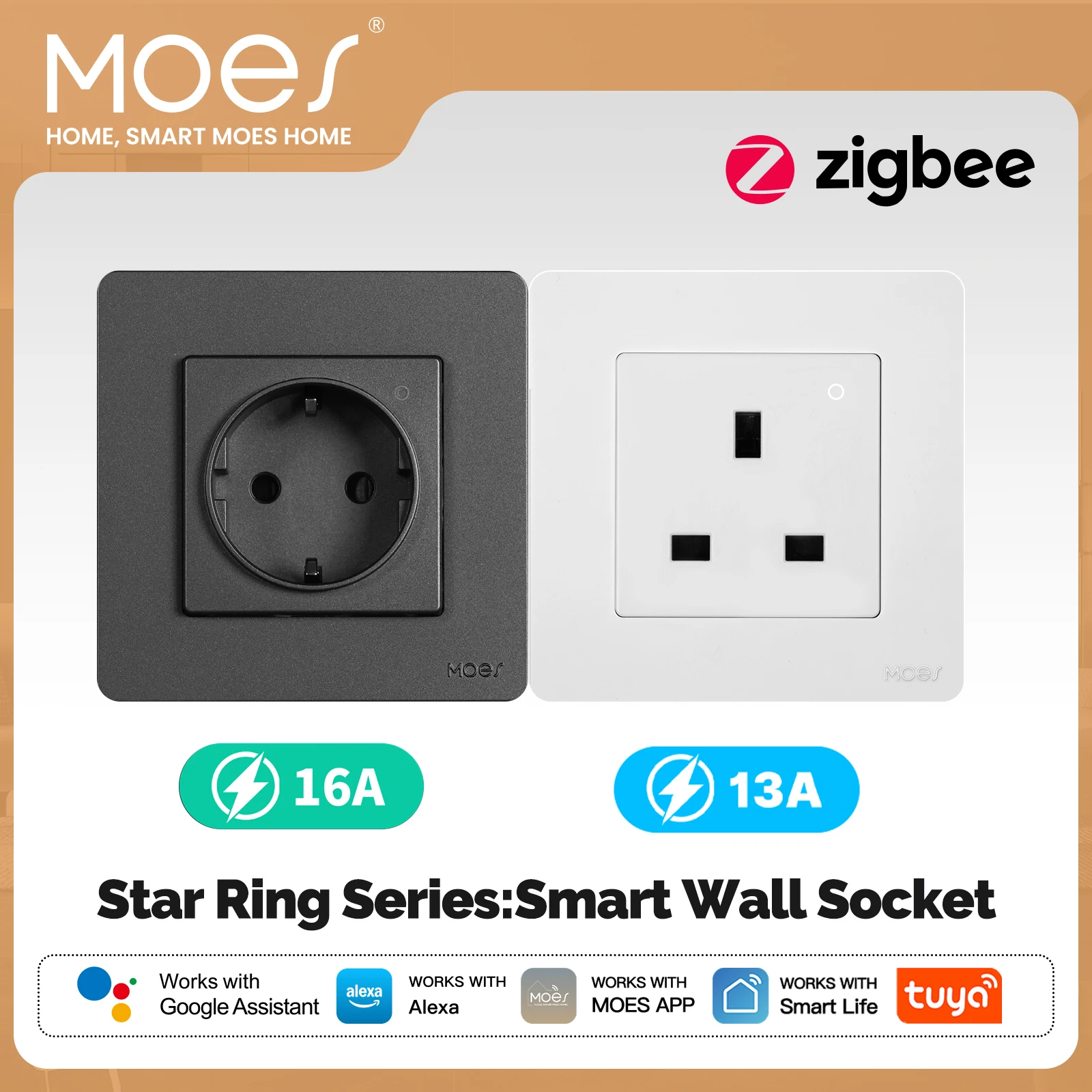 Moes Tuya Zigbee Sm… - image