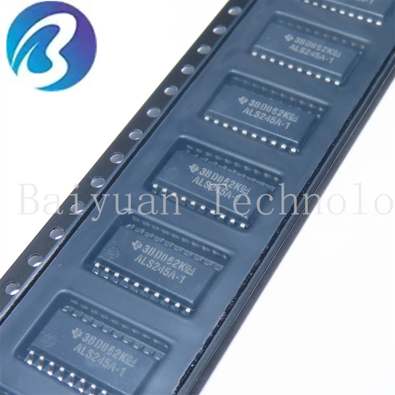 SN74ALS245A-1NSR,100PCS,IC TXRX NON-INVERT 5.5V 20SO