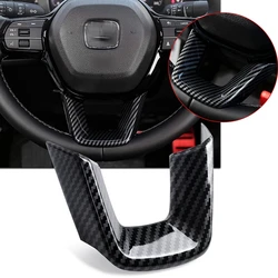 Car Inner Steering Wheel Lower Bottom Frame Cover Trim For Honda Civic 11th Gen CRV Accord Accessories 2022 2023 2024
