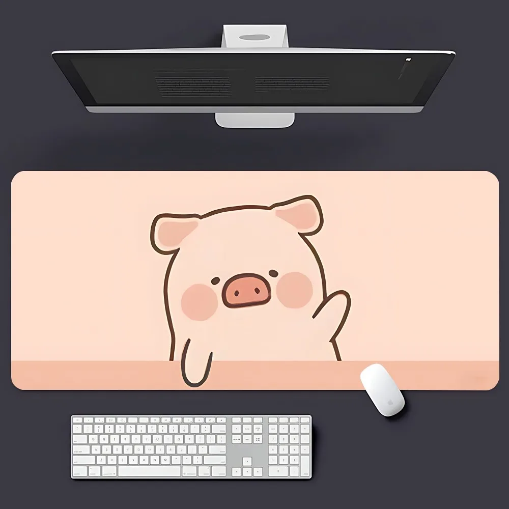 L-LuLu Pig Mousepad Mousepad New Arrivals Large Gaming Mousepad L XL XXL Gamer Mouse Pad Size For Keyboards Mat