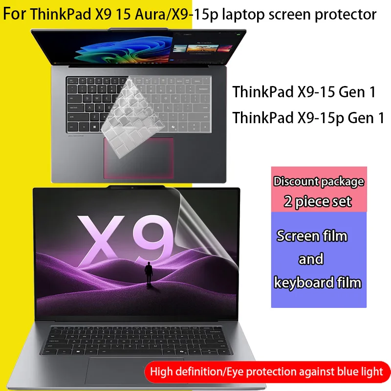 For Lenovo ThinkPad X9 15 Gen1 Aura 2025 Screen Protector 15.3-inch X9-15p Gen 1 Laptop Anti-Reflective Privacy Protective film