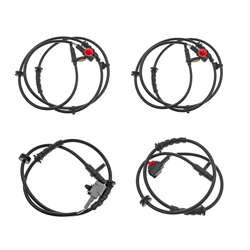 4PCS Front Rear Left Right ABS Wheel Speed Sensor For Nissan Tiida C11 Parts 47910-ED500 47901-ED500 47900-ED500