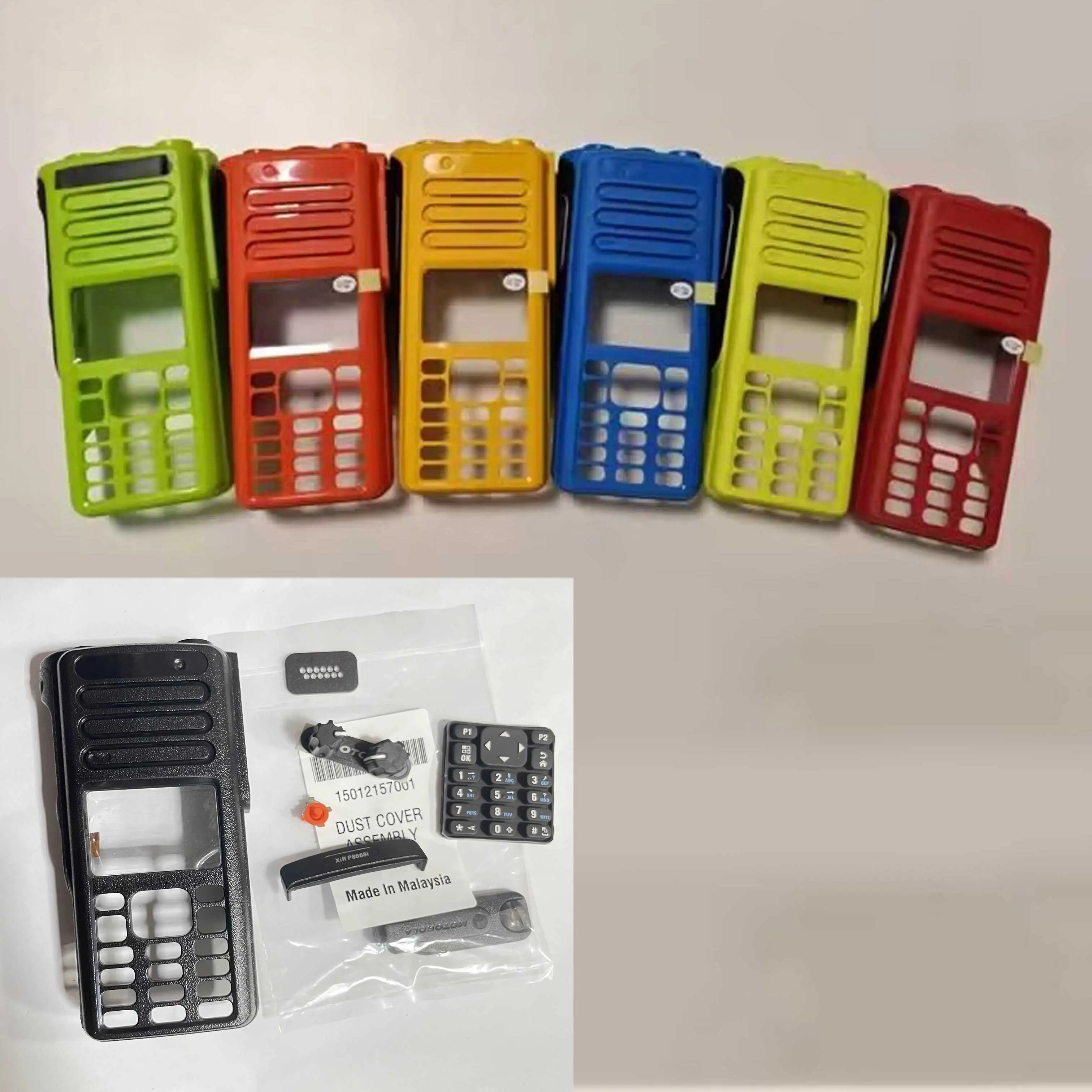 Walkie talkie Case Kit penutup perumahan untuk Motorola XIR P8668i P8660i DP4800e DP4801e XPR7550e DGP8550E Radio