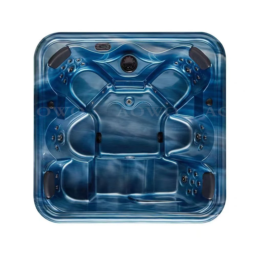 TOTO Same Model Large Swim Pool Outdoor Spa 6 Persons Lingxiao Water Pump Bath Ps Skirt Hot Tube Outdoor Japanese square Pool
