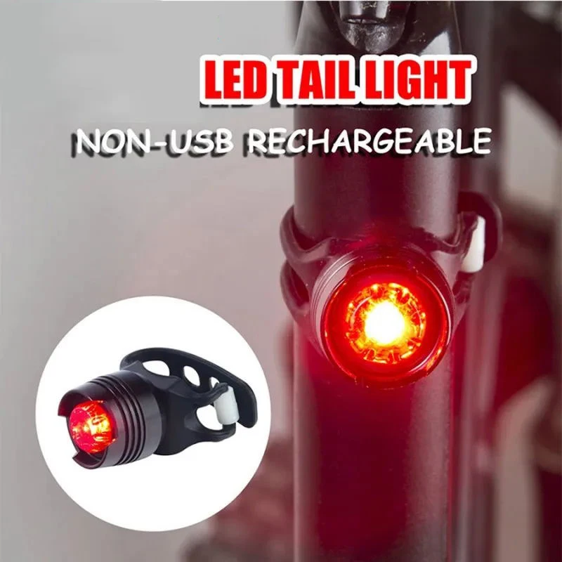 

Bicycle Rear Tail Light - USB Rechargeable Red Waterproof Safety Warning Light for MTB/Road Bike