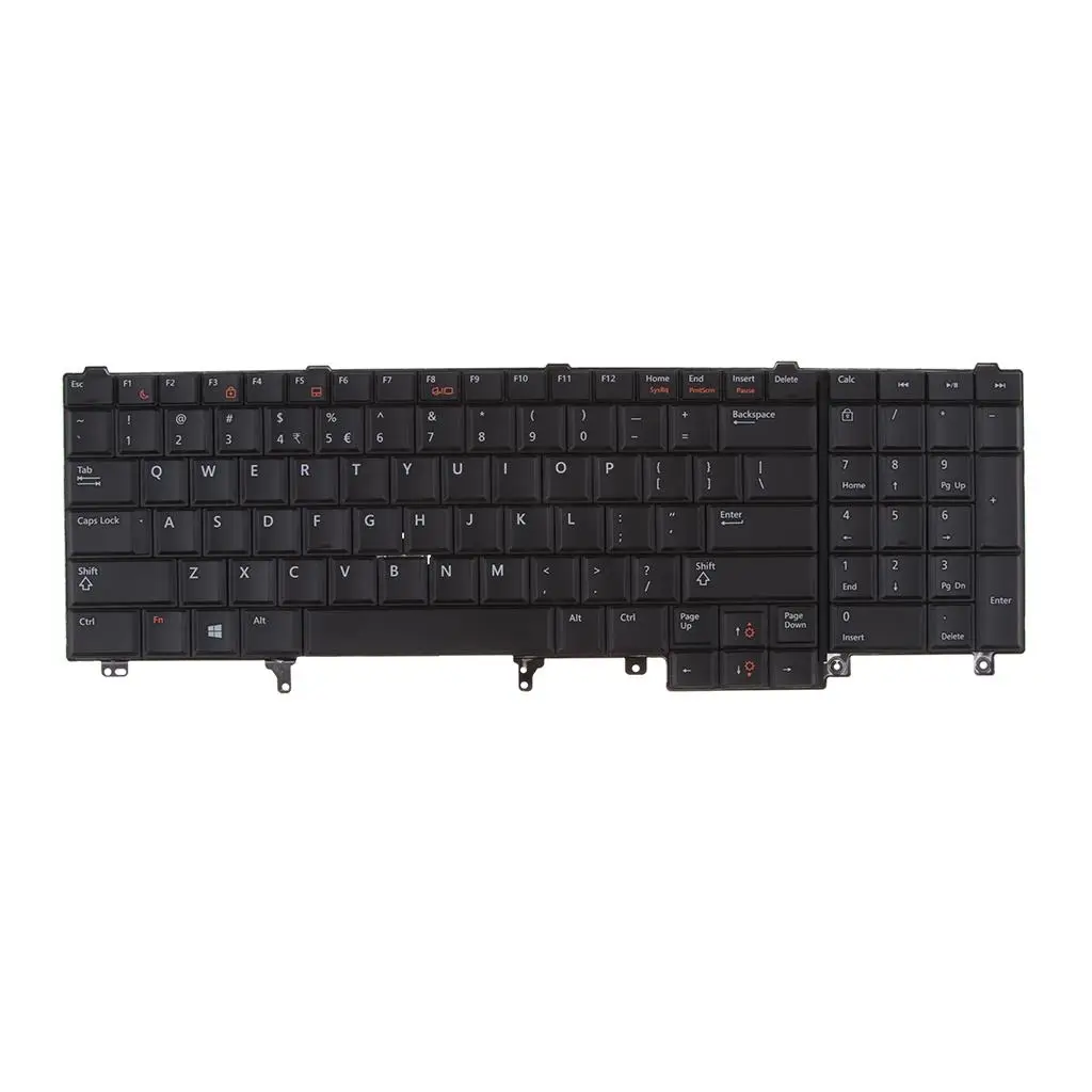 

US English Keyboard with Small Enter Button for Latitude E66530