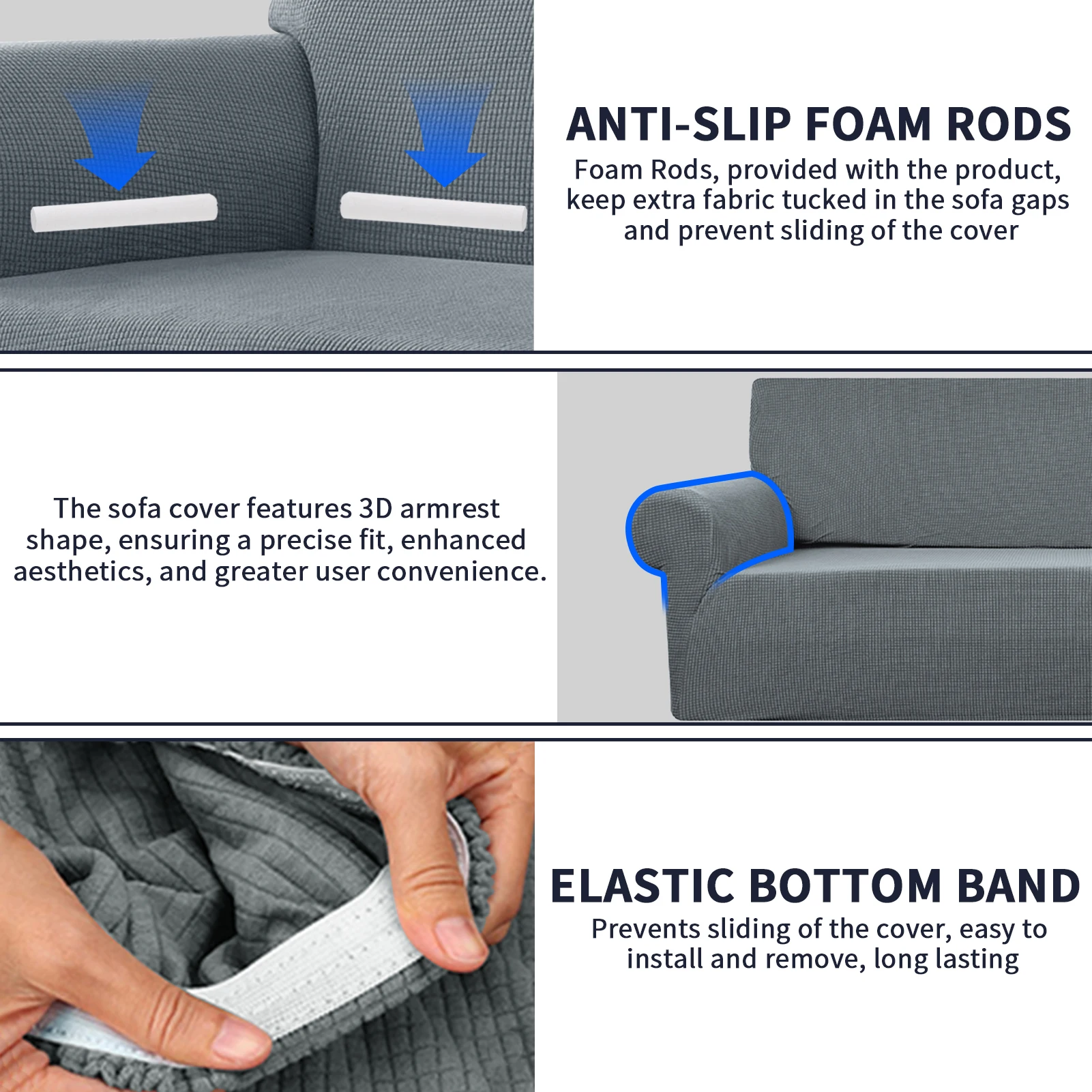 Stretch Jacquard Sofa Cover 5