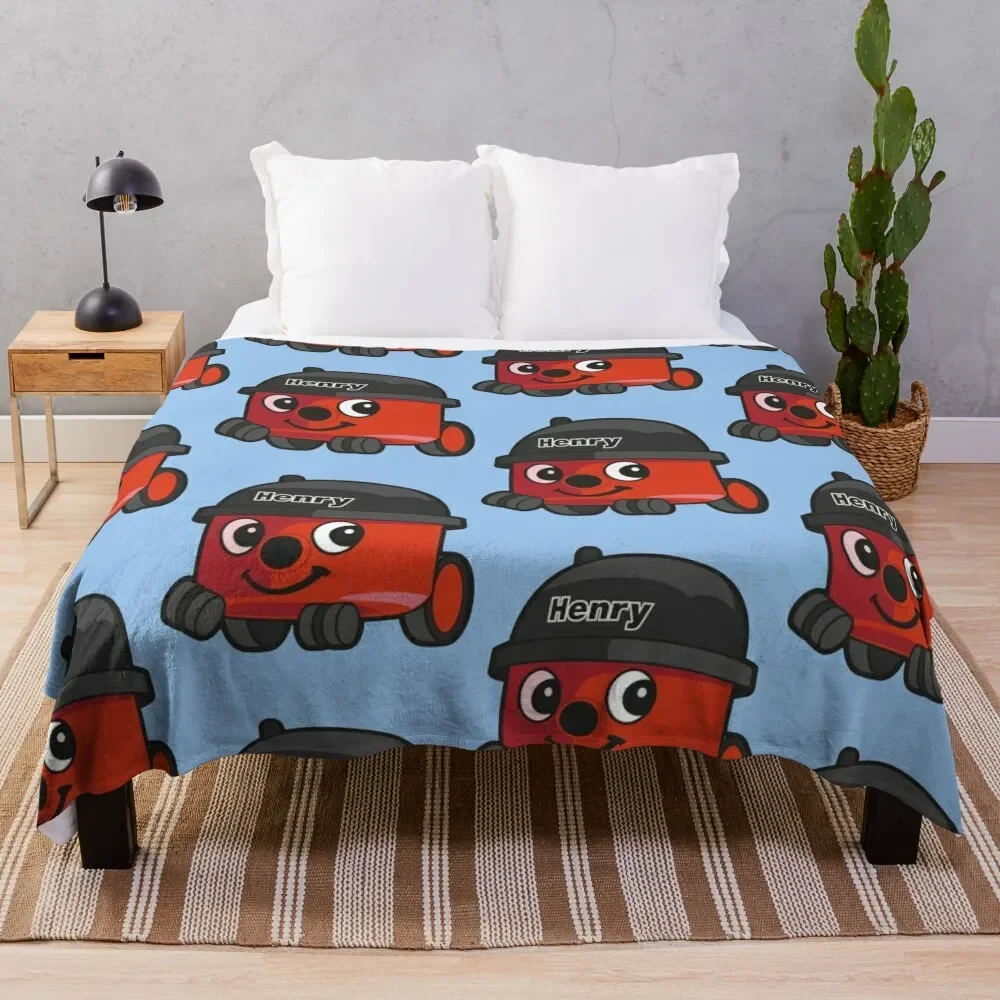 

henry hoover Throw Blanket Decorative Sofa warm winter Softest Loose Blankets