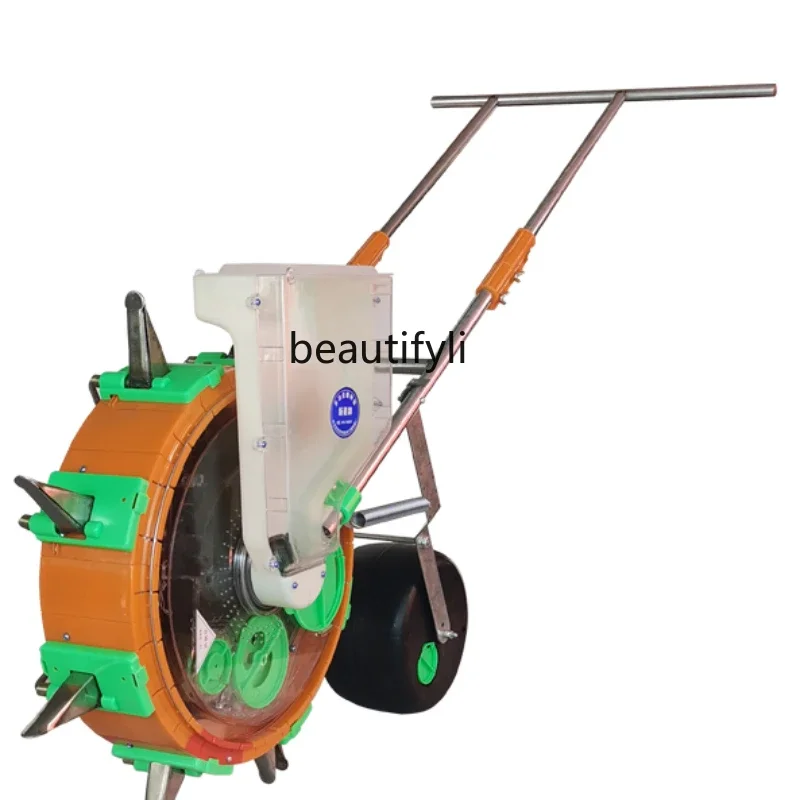 

TT Hand Push Peanut Corn Soybean Seeder Artifact Precision Seeder New Automatic Small Multi-Function