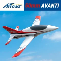 Samolot zdalnie sterowany Arrow Hobby 50mm Avanti Edf Model samolotu odrzutowego Rc Samolot stałopłat Elektryczny zdalnie sterowany samolot zabawkowy