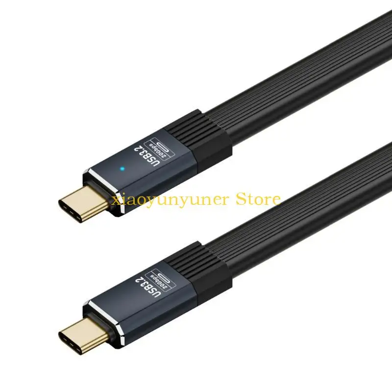 P9JB USB 3.2 Type C Cable 20Gbps Seamlessly Data Transfer and OTG 8K60hz Functionality for Various Devices
