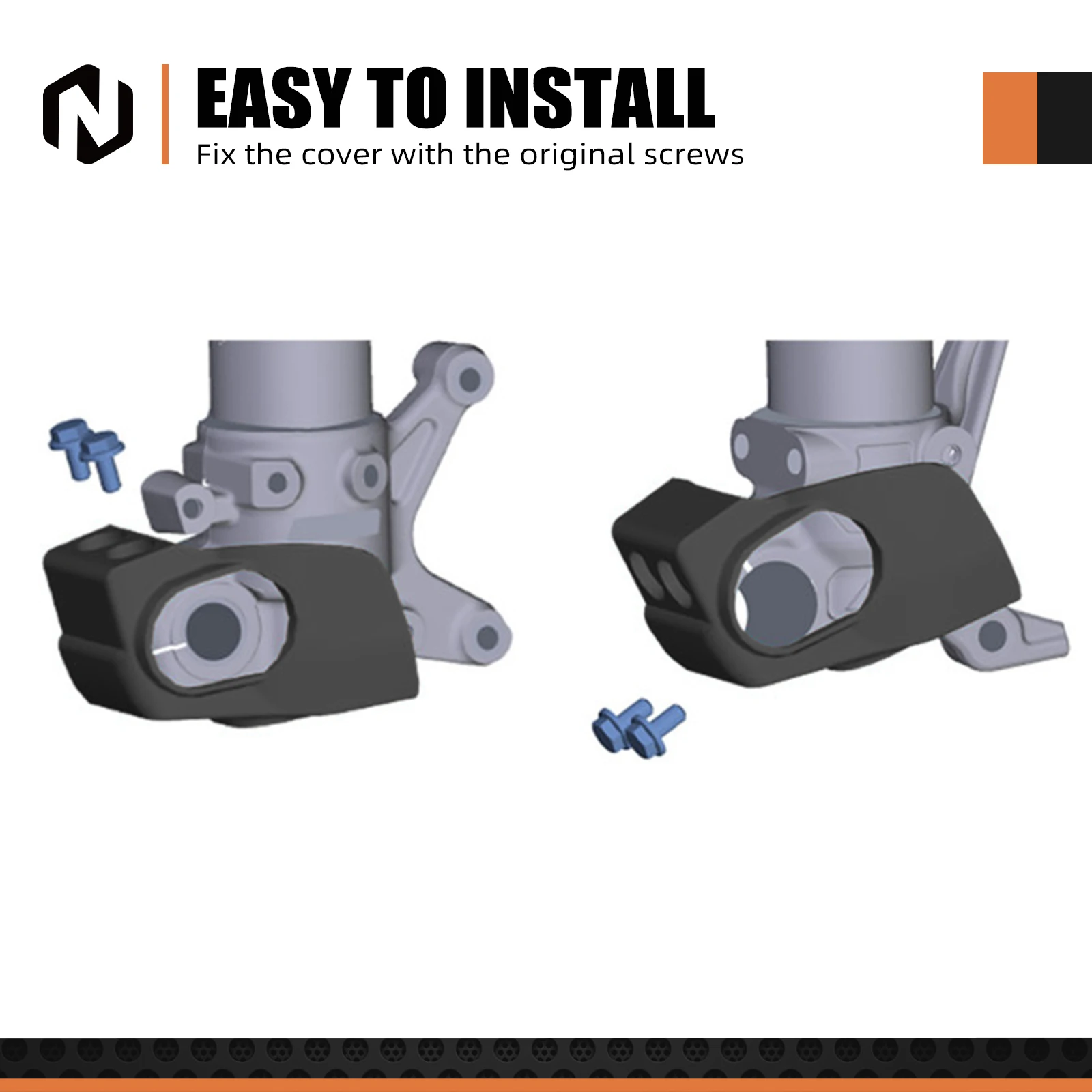 NICECNC For KTM EXC 300 EXC 250 EXCF 350 EXC 450 SX 125 SXF 250 SXF 450 2016-2024 Front Fork Shoe Protector For Husqvarna TE 300