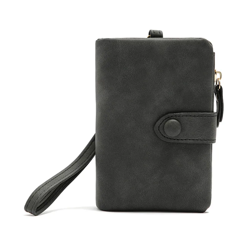 

2023 New Leather Women Wallets Coin Pocket Hasp Card Holder Money Bags Casual Long Ladies Clutch Phone Purse 8 Color Holders