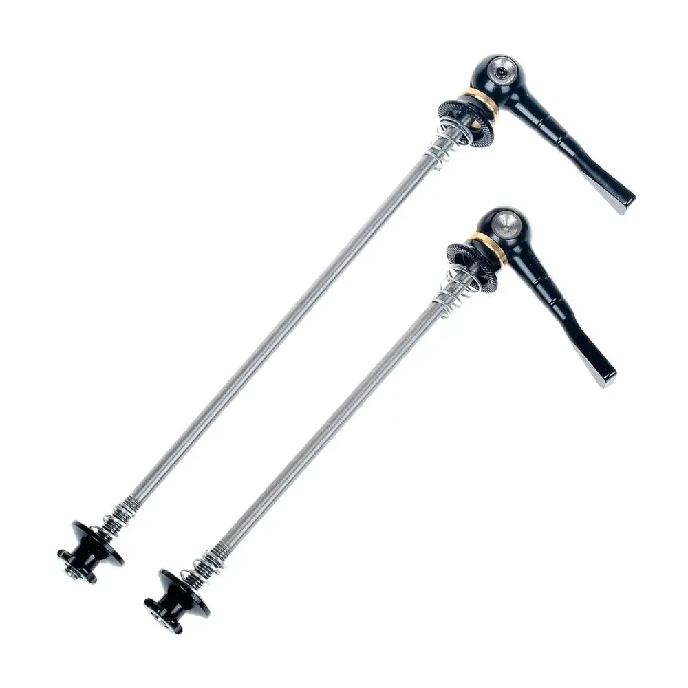 

2024 1Pair 48g Titanium axle CNC bicycle Quick Release Road MTB Bike Cycling Wheel Hub Skewers Set quick-release skewer lever KT