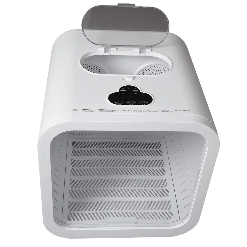 Ultra Quiet Dog Hair Dryer with Smart Temperature Control and 360 Drying Automatic Pet Dryer Box for Cats and Small Dogs