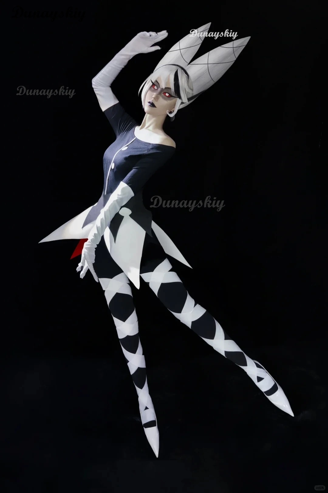 애니메이션 하즈빈 코스프레 카르밀라 카르마인 의상 가발 슈트 유니폼 드레스 의상 카니발 파티 할로윈 코스튬 여성용 슈트