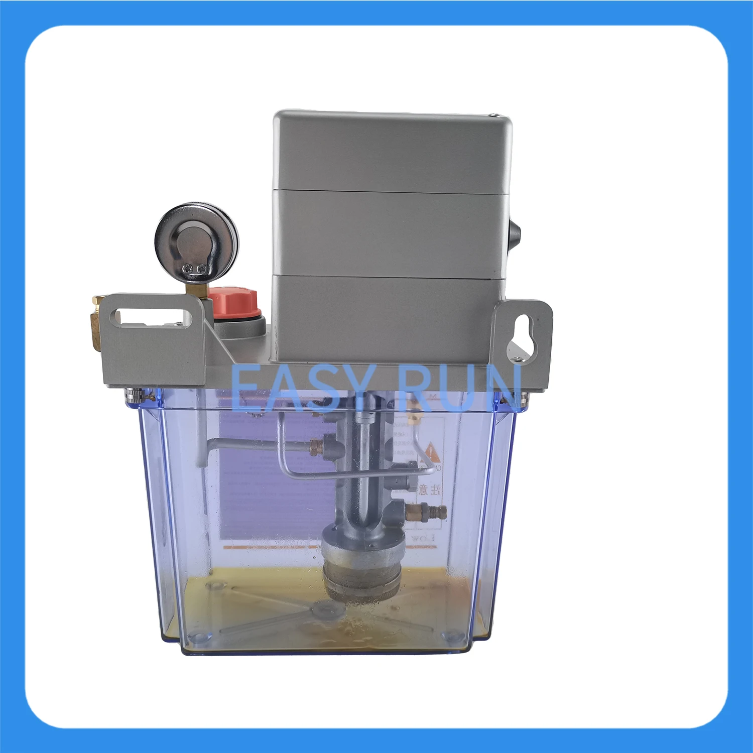 2L CNC Fully Automatic Lubrication Pump PLC Electric Oil Pump 220V  Grease 46#~00# Injector For Injection Machine