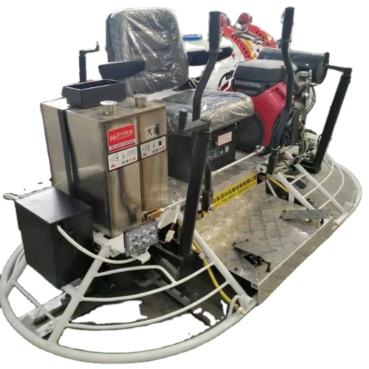Driving Type Power Trowel Machine Ride on Concrete Troweling Machine Seated Power Trowel With Good Price for Sale