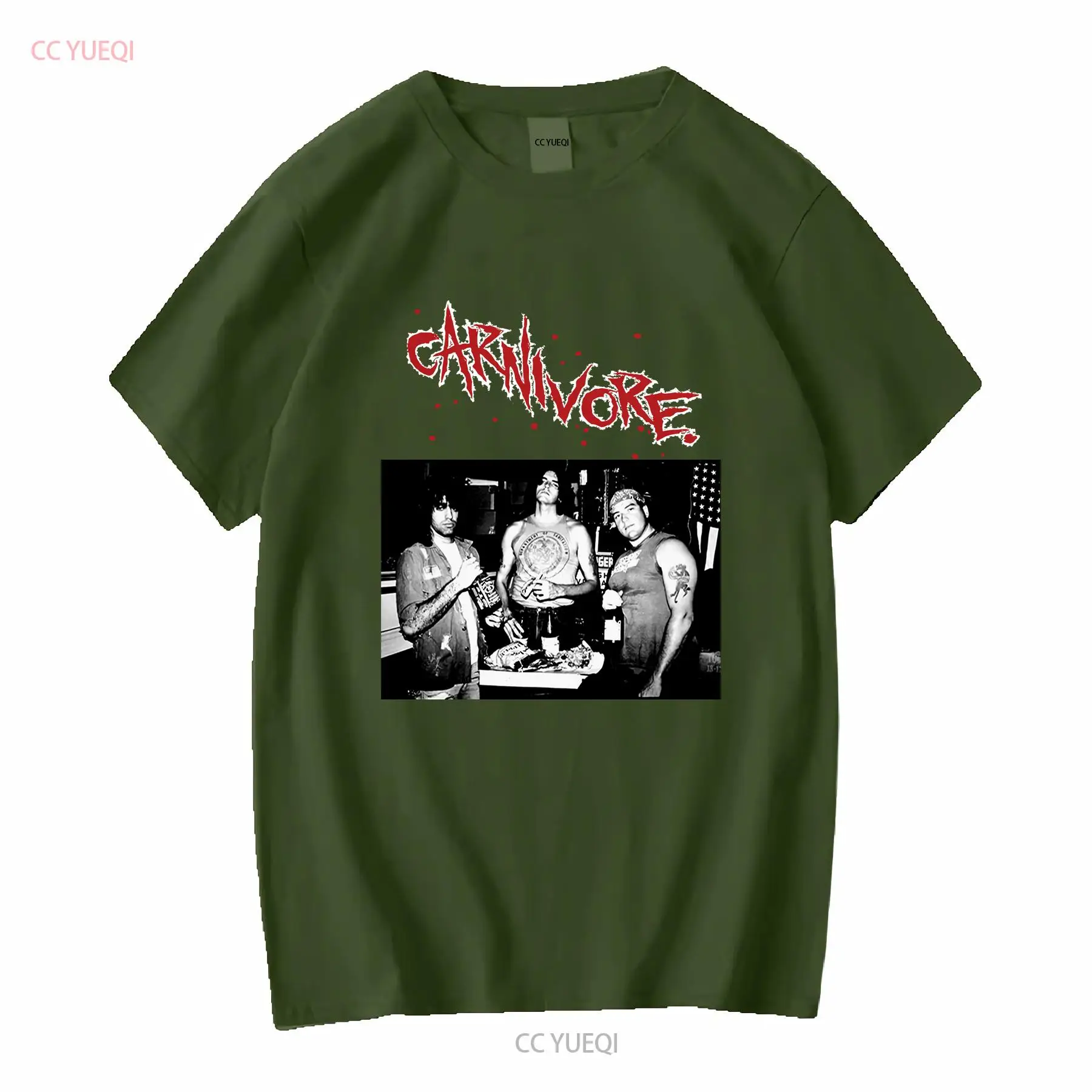 Carnivore Band T shirt Black Short All Size S to 4XL zz565 vintage