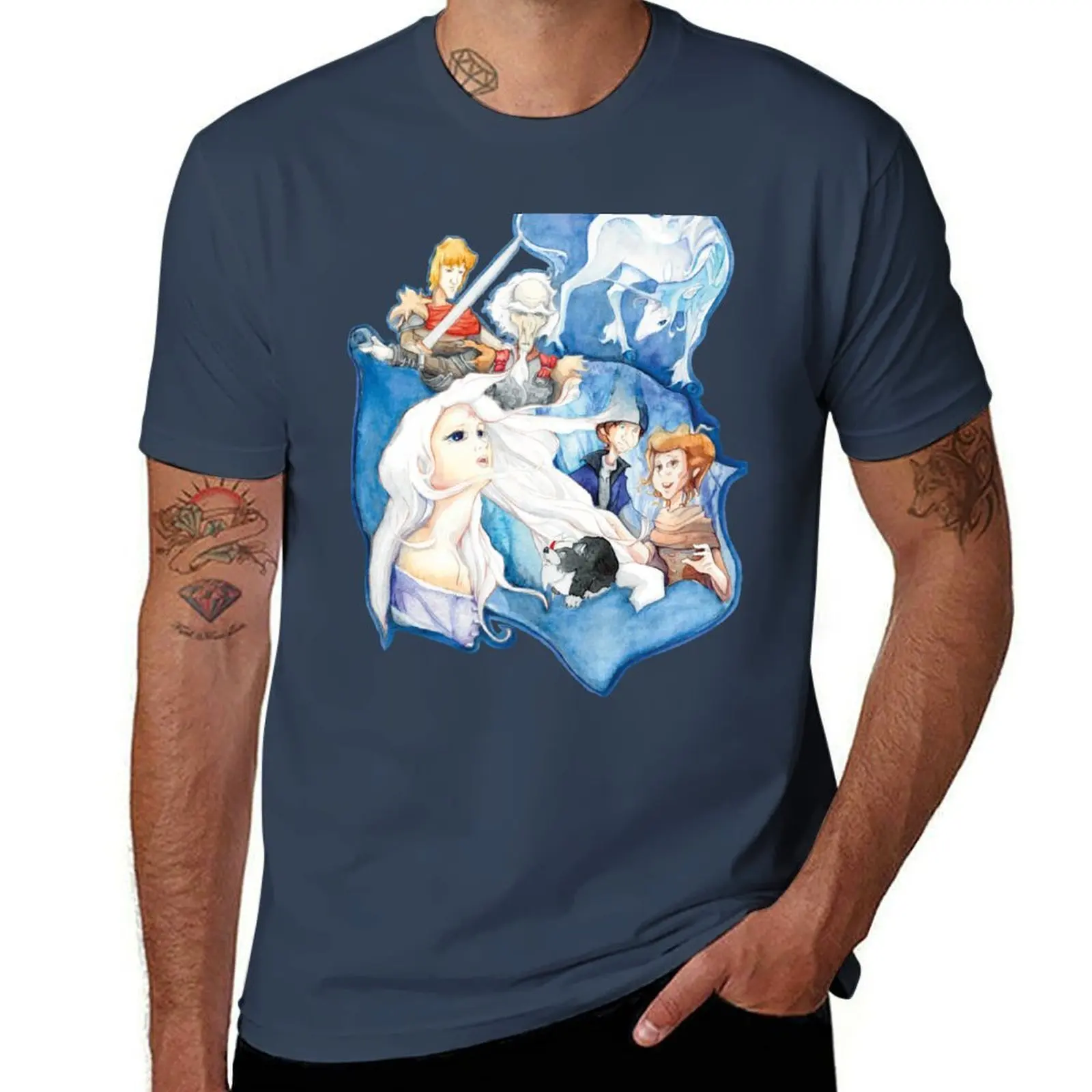 

Reflections The Unicorn Last T-Shirt Construction Work Tee Shirt