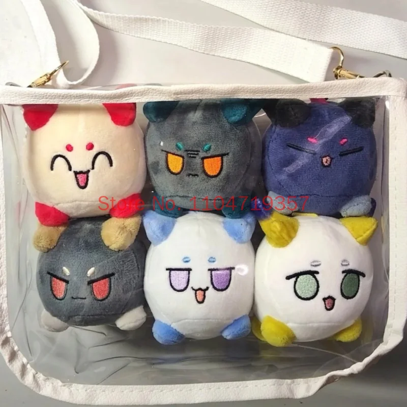 Original Game Arknights Anime Plushie Cosplay Cute Dragon Bubble Saga Ling Xi Nian Dango Cute Plush Doll Stuffed Pendant Toy