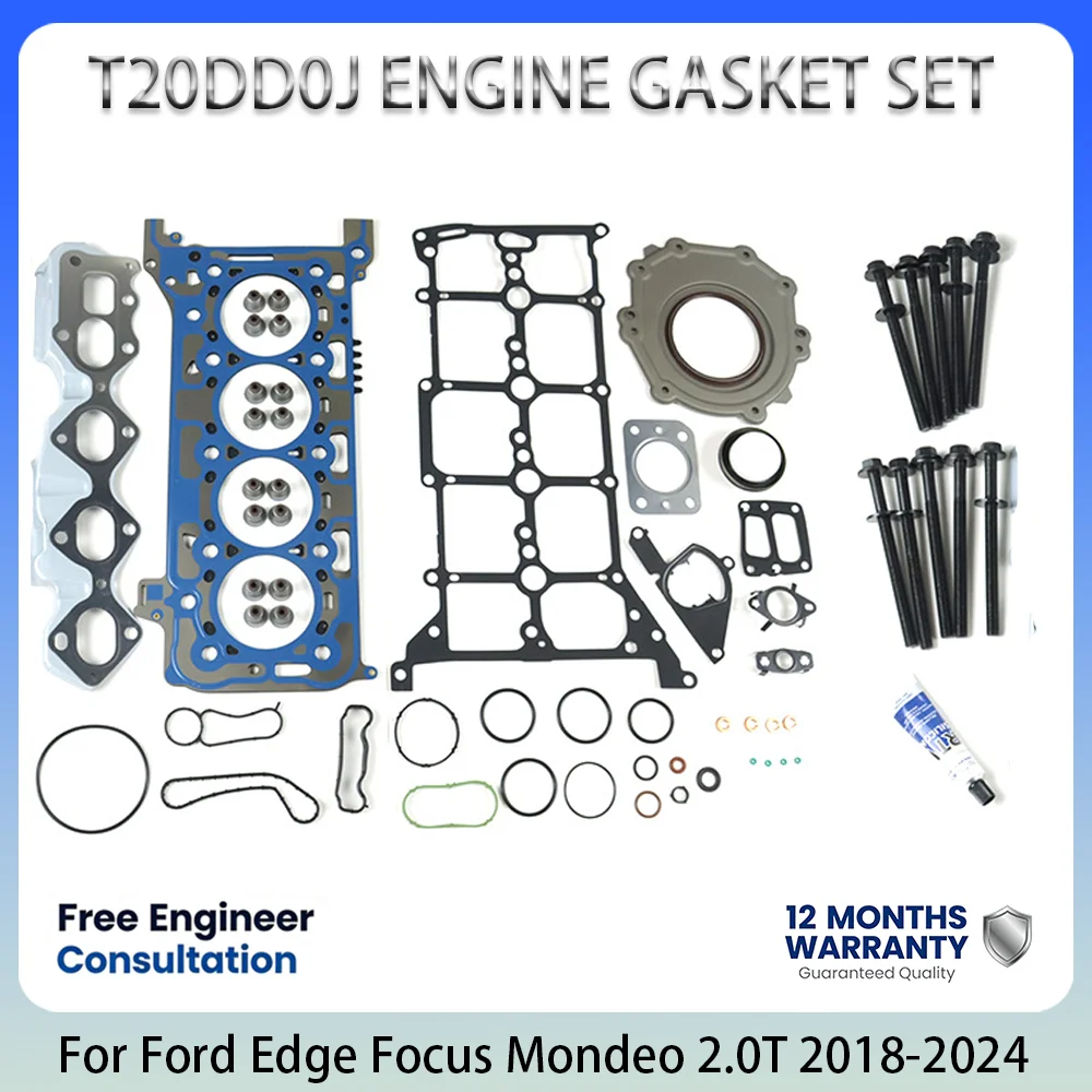 Engine Gasket set For Ford Edge Focus Mondeo EVEREST GALAXY KUGA RANGER S-MAX TRANSIT CUSTOM V362 2.0T T20DD Turbo Diesel 18-24