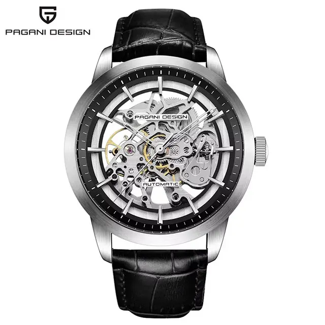 Men's Classic Hollow Mechanical Watch, Waterproof