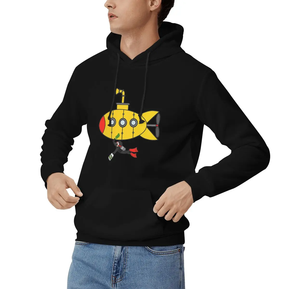 Beatle Submarine Hoodies Men Women Casual Pullover Sweatshirts Fashion Long Sleeve Hooded Autumn Winter