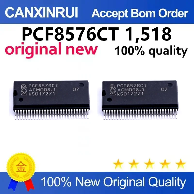(5pcs-100pcs)Brand new original PCF8576CT/1518 SSOP-56 40 × 4 LCD screen driver chip I2C interface