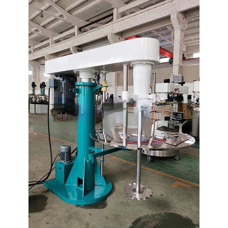 Factory direct sales of 22kw hydraulic lifting dispersion machine high-speed dispersion machine with lifting cover hydraulic