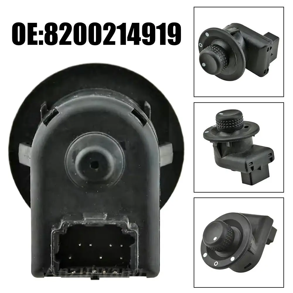 

For Kangoo For Opel VIVARO A 2001-2014 Car Side Rearview Mirror Switch Adjustment Button 8200214919 7700410141 W6N5