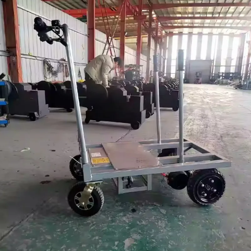 Electric Vehicle New Design Electric Platform Truck 4 Wheels Freight Tractor Truck