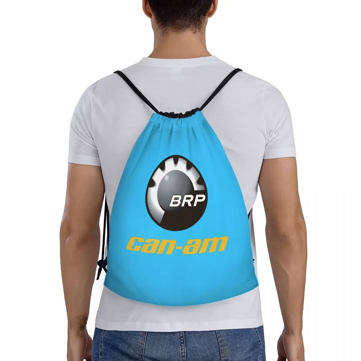 Sac à Dos Personnalisé BRP RL Can Am avec Logo pour Homme et Femme, Sacoche de Proximité pour Entraînement, Yoga, dehors, Gym