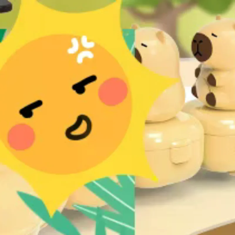 ตุ๊กตาคาปิบาร่าน่ารัก ของเล่นบีบได้ ของเล่นเสริมพัฒนาการเด็ก ของขวัญเทศกาล ของตกแต่งโต๊ะ