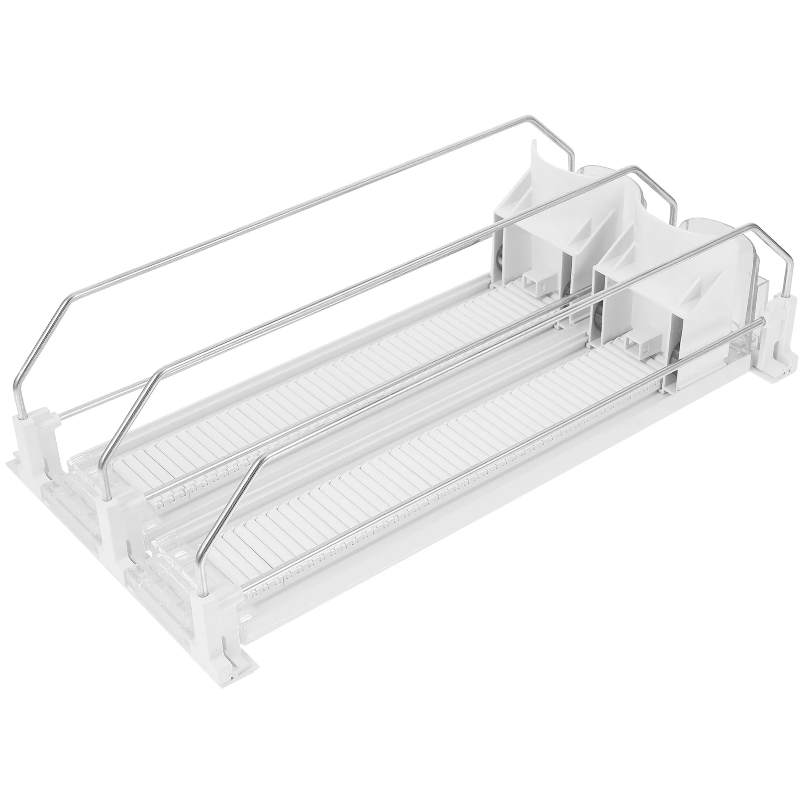 

Drink Pusher Holders Packets Refrigerator Drinks Dispenser Organizer for Fridge Mini Soda Can Laminate