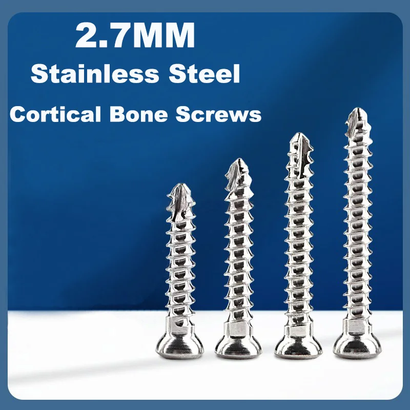 

2.7MM stainless steel self-tapping screws for small animal orthopedic instruments Stainless steel hexagon socketscrews