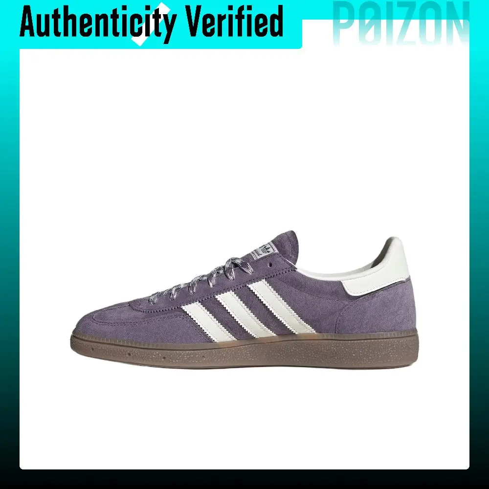 Adidas Originals Handball Special Leather Low top Skateboard Shoes Unisex Purple KI5943