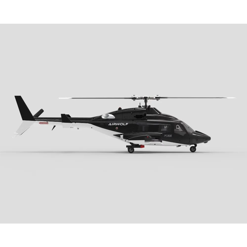 

Air Wolf F02S Armed RC Helicopter 1:34 Scale 9 Channel GPS Intelligent 6G Airless Simulation Model Aircraft