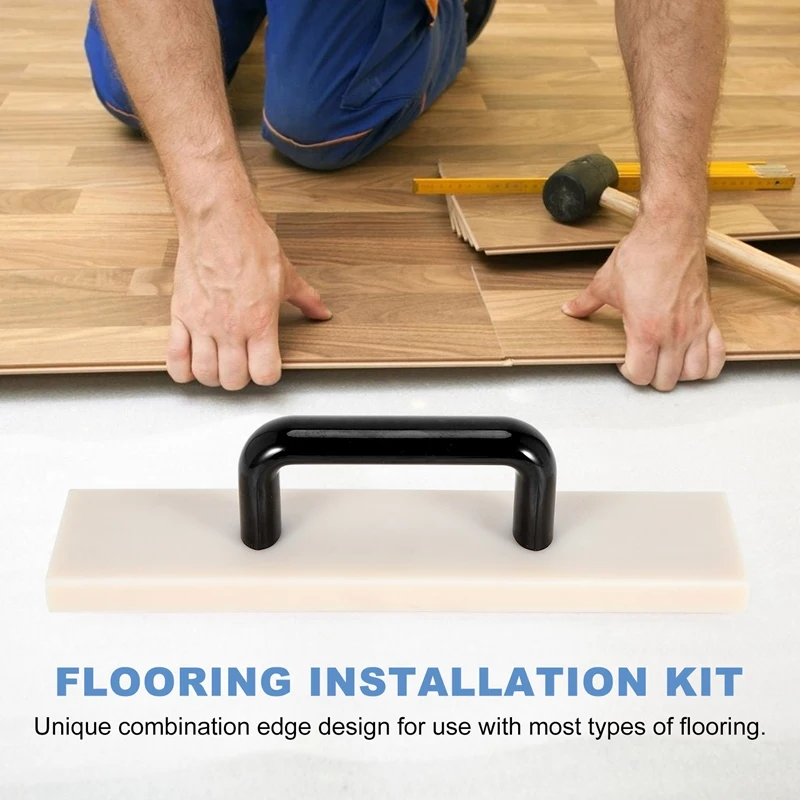 Tapping Block para Vinyl Plank Flooring, Tapping Block com Big Handle, Alongar Ferramentas De Piso, Instalar