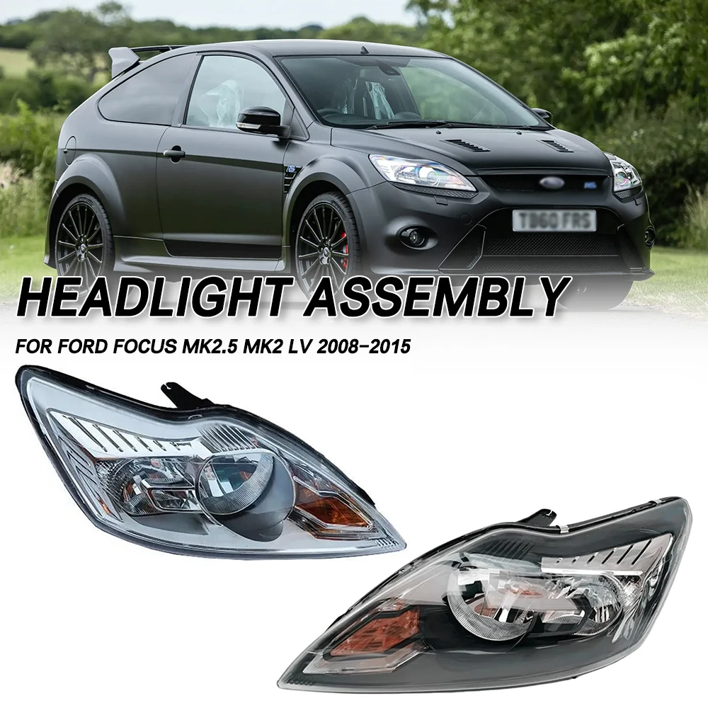 

Левый/правый передний бампер, головной фонарь, фара дальнего света, указатель поворота для Ford Focus Mk2.5 MK2 LV 2008-2015