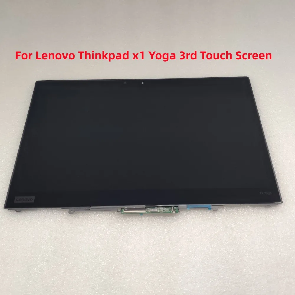 Pantalla LCD para Lenovo Thinkpad, montaje de digitalizador táctil, X1, Yoga, 3ª generación, 01YT242, 01YT243, 01AY922, 01AY923