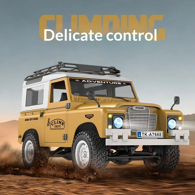 

New 1:10 Full Scale Pickup Defender All Terrain Simulation Off Road Climbing Vehicle RC CAR