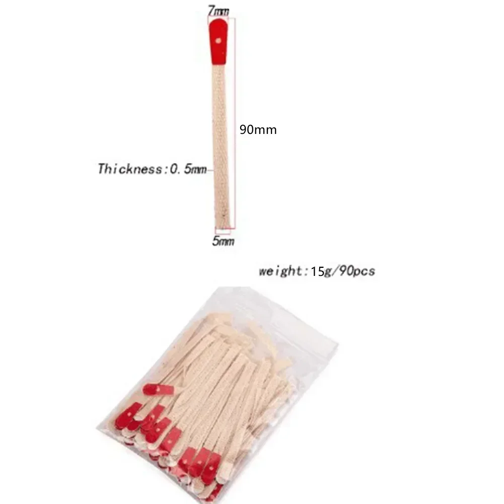 90pcs Piano Bridle Straps For Upright Pianos DIY Replacement Repair Piano Tuning Tool For Upright Piano Pianist DIY Parts Access