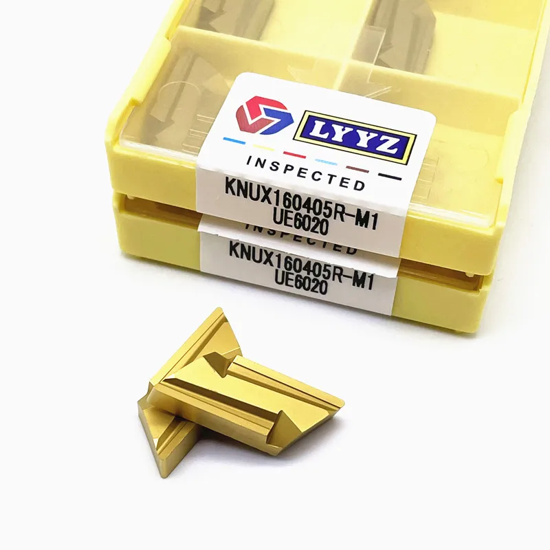 10 قطعة عالية الجودة KNUX160405R UE6020 كربيد إدراج لتجهيز الصلب المعادن تحول أداة KNUX160405 شفرة سبيكة الصلب