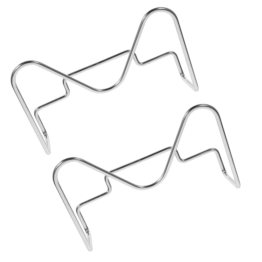 

2pcs Lid Rack 304 Stainless Steel Kitchen Household Pot Lid Rack ganizer Pan Cover Pan Lids ganizer Holder Storage Solutions